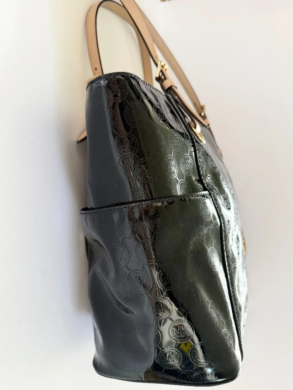 Michael Kors Jet Set Patent Leather Tote